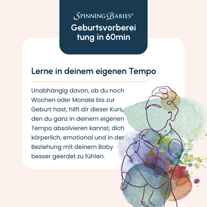 Willkommen bei Spinning Babies® Geburtsvorbereitung in 60 Minuten