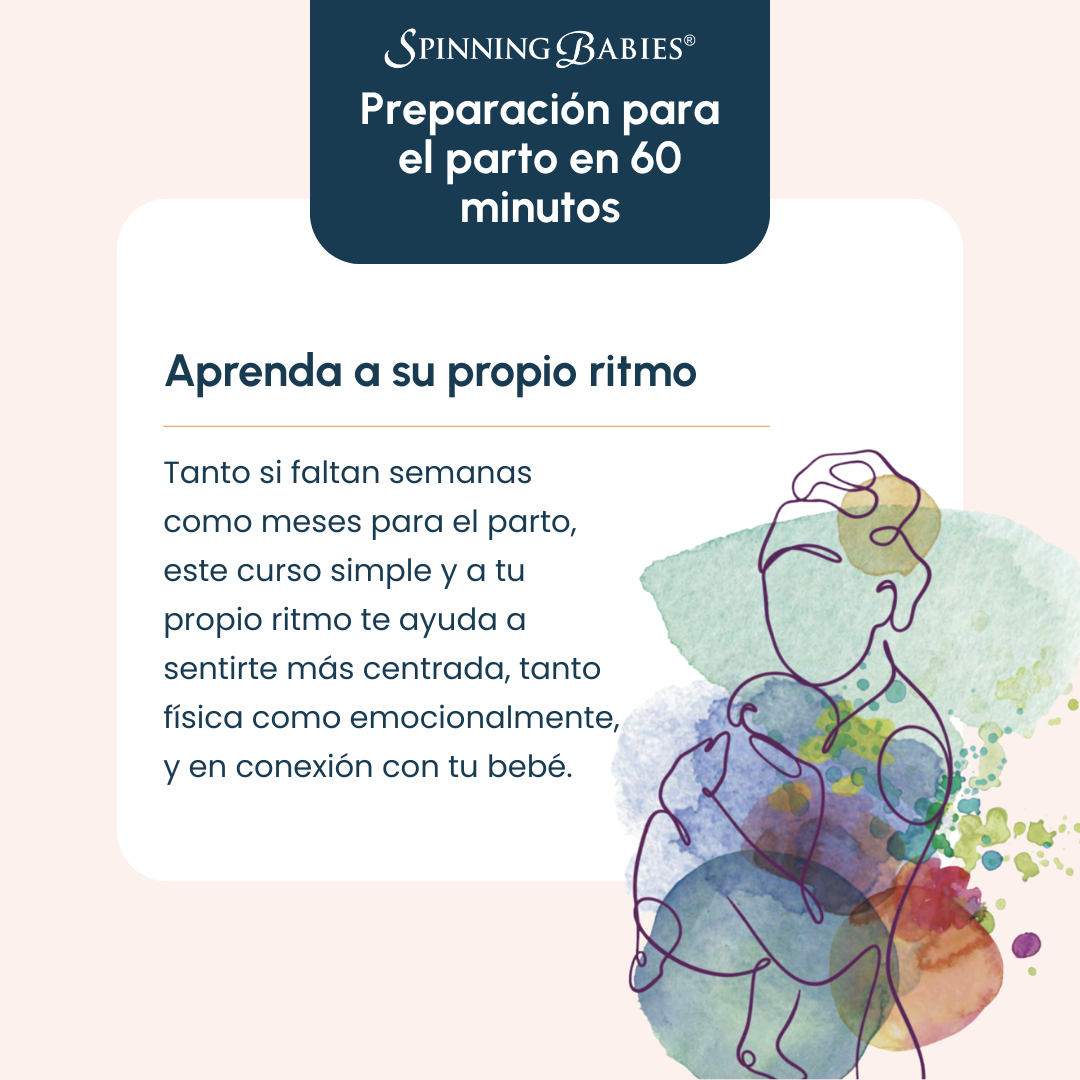 Curso en línea de 60 minutos para padres sobre la preparación para el parto con Spinning Babies®