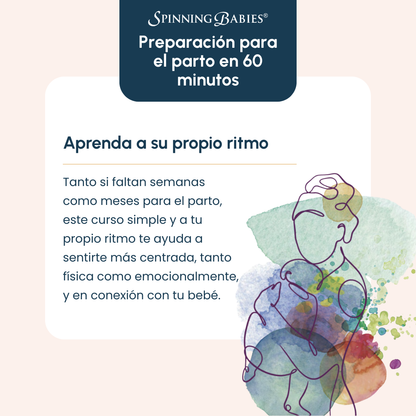 Curso en línea de 60 minutos para padres sobre la preparación para el parto con Spinning Babies®